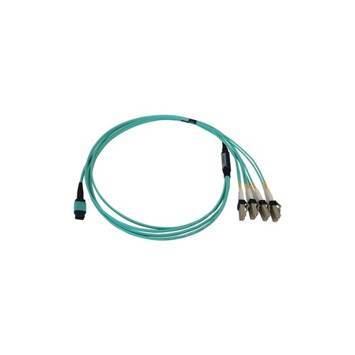 Tripp Lite Fiber Cable 12f Mtp/mpo-pc To 4xlc/pc 1m (N844X01M8LP)