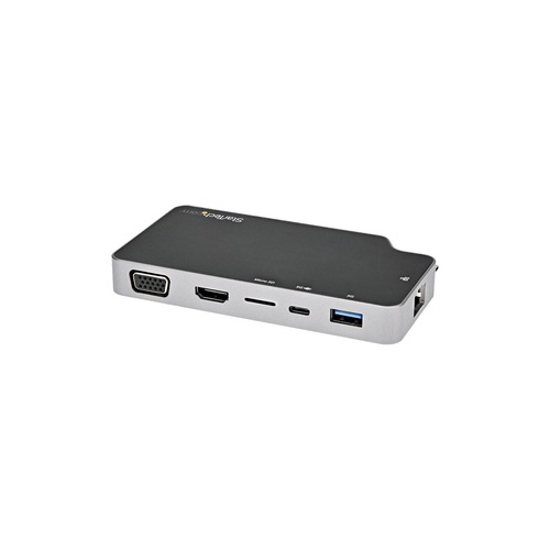 StarTech Usb C Multiport Adapter,usb-c To 4k Hdmi Or Vga Display/video/monitor With 100w Power Delivery Pass-through, 10gbps Usb Hub, Microsd, Ethernet (CDP2HVGUASPD)