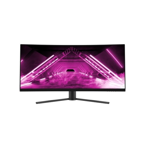 Monoprice Dark Matter By 34in Curved Ultrawide Gaming Monitor - 21:9 Aspect Ratio 3440x1440p_ Uwqhd_ 165hz_ 1500r_ Va (42772)
