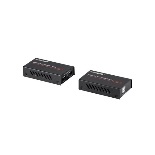 Monoprice Blackbird Usb 2.0 2-port Extender Over Cat5e/6 - 50m /164ft (39673)