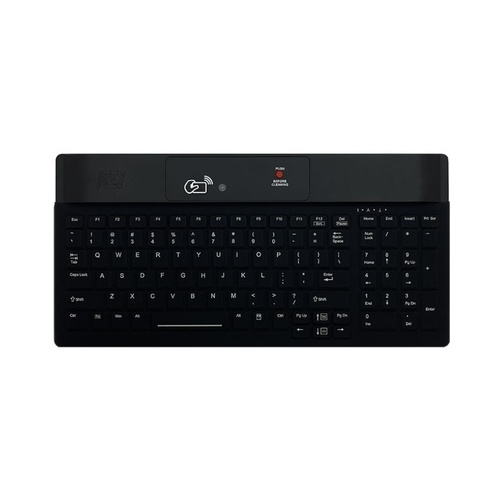 Key Source International Cmpct Kb W/rfid Dual Freq. Bio Fingerprint, Cleaning Button (1802RSXHB21)