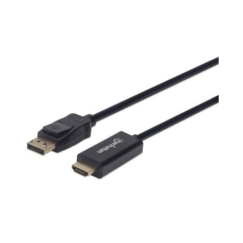 Manhattan - Strategic 1080p Displayport To Hdmi Cable (153188)