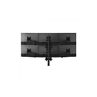 Atdec Six Monitor Desk Mount H Black (AWMS613717HB)