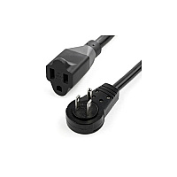 StarTech 6ft Power Extension Cord - Rotating Plug (RTPAC1016)