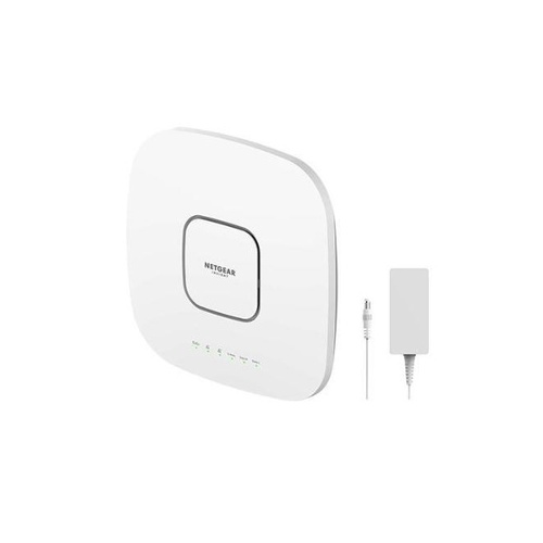 NETGEAR Insight Managed Wifi 6e Axe7800 Tri-band Access Point With Power Adapter (WAX630EP100NAS)