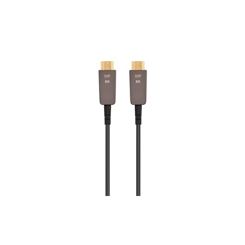 Monoprice 8k Slimrun Av Ultra High Speed Hdmi Cable 40ft - Aoc 48gbps Black (38628)