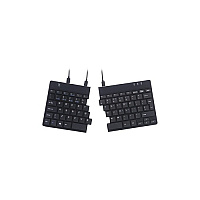 Rapiddeploy R-go Split Break Ergonomic Keyboard, Qwerty (us), Black, Wired (RGOSPUSWIBL)