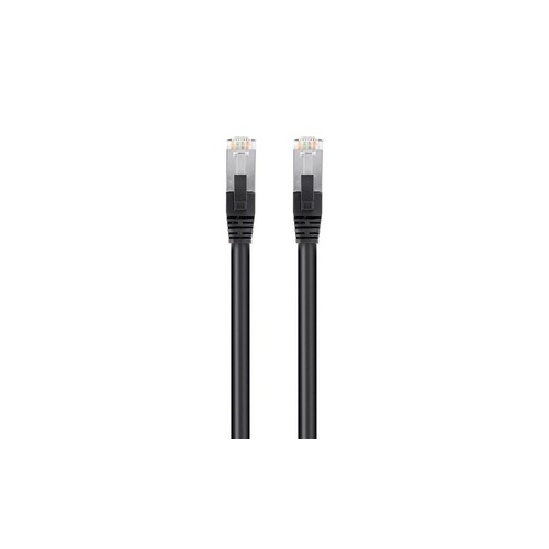 Monoprice Cat6 Poe Ethernet Patch Cable - 600v_ Shielded Rj45_ Solid_ 550mhz_ Stp (u/ftp)_ 24awg_ 14ft_ Black (41037)