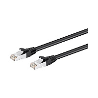Monoprice Cat6 Poe Ethernet Patch Cable - 600v_ Shielded Rj45_ Solid_ 550mhz_ Stp (u/ftp)_ 24awg_ 5ft_ Black (41034)