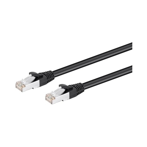 Monoprice Cat6 Poe Ethernet Patch Cable - 600v_ Shielded Rj45_ Solid_ 550mhz_ Stp (u/ftp)_ 24awg_ 10ft_ Black (41036)