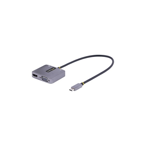 StarTech Usb C Video Adapter Hdmi/vga, 4k Hdr, Pd (122USBCHDMI4KVGA)