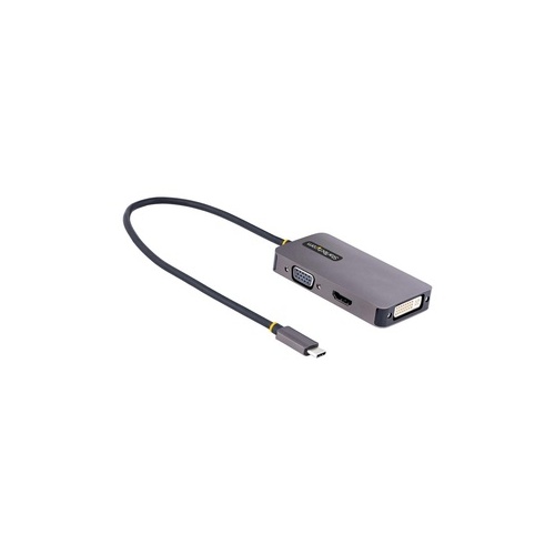 StarTech Usb C Video Adapter, Hdmi/vga/dvi (118USBCHDMIVGADVI)