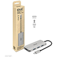 Club 3D Csv-1547 Usb-c To 4x Usb-a Hub (CSV1547)