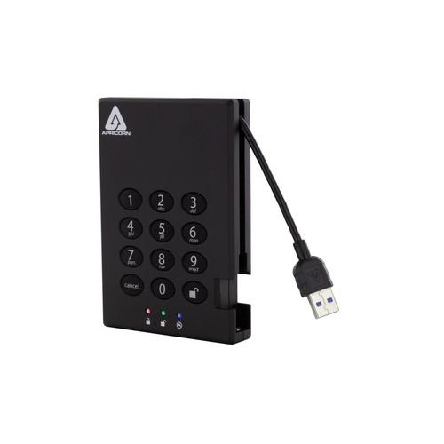 Apricorn 256gb Ssd Usb 3.0, 256b Aes Xts (A253PL256S256)