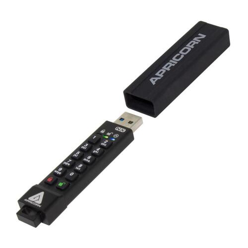Apricorn 8gb 256b Aes Xts Encrypted Secr Usb 3.0 (ASK3NX8GB)