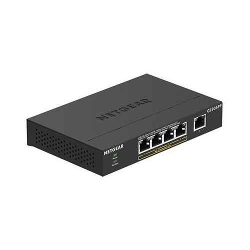 NETGEAR 5-port Gigabit Plus Switch (GS305E100NAS)