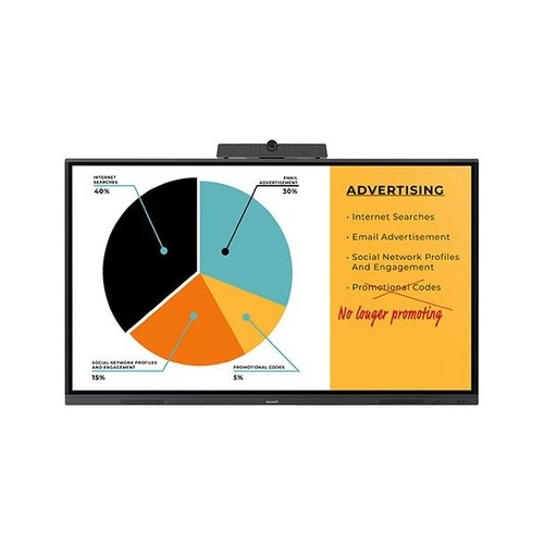 Sharp 65 Class Aquos Board Interactive Display (PNL652B)