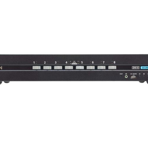 Aten 8-port Usb Dvi Single Display Pp4.0 Secure Kvm W/ Cac Support (CS1188D4C)