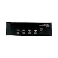 StarTech 4 Port Dvi Vga Dual Monitor Kvm Switch (SV431DDVDUA)