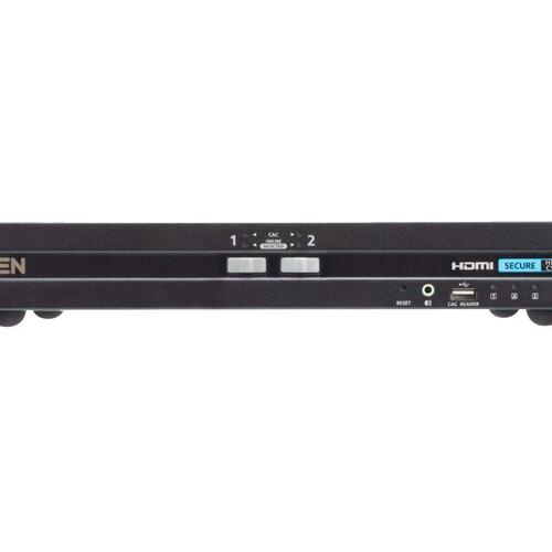 Aten 2-port Usb Hdmi Single Display Pp4.0 Secure Kvm W/ Cac Support (CS1182H4C)
