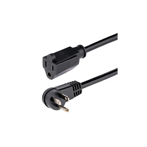 StarTech 6ft Power Extension Cord 5-15p To 5-15r (RFX6FPOWERCORD)