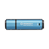 Kingston 64gb Ironkey Vault Privacy 50 Aes-256 Encrypted, Fips 197 (IKVP50/64GB)
