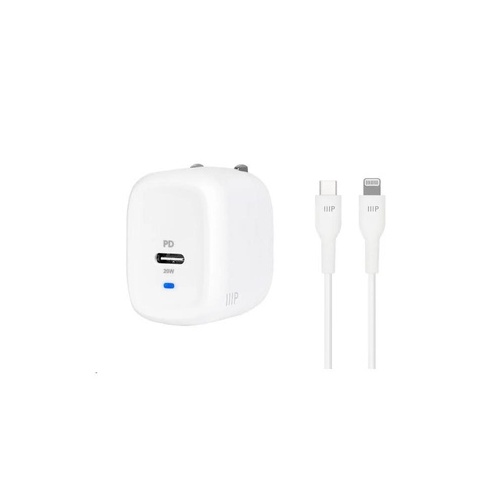 Monoprice Foldable Wall Charger Usb-c; 4ft; Gan (42264)