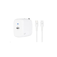 Monoprice Foldable Wall Charger Usb-c; 6ft; Gan (42265)