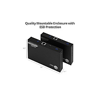SIIG 4k60hz Hdr Hdmi Kvm Extender With S/pdif. (CEH27811S1)