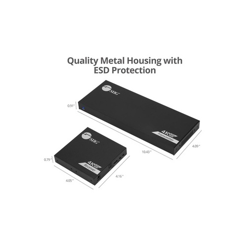 SIIG 1x8 Hdmi Splitter/extender W Loopout/ir. (CEH27B11S1)