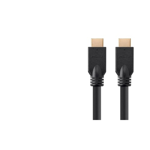 Monoprice 4k No Logo High Speed Hdmi Cable 15ft - Cl2 In Wall Rated 18 Gbps Black - 3 Pack (39530)