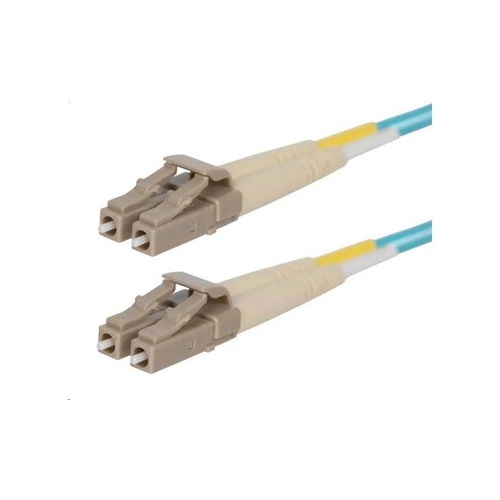 Monoprice Om4 Fiber_lc/lc_ofnr_aqua_1m_corning (41694)