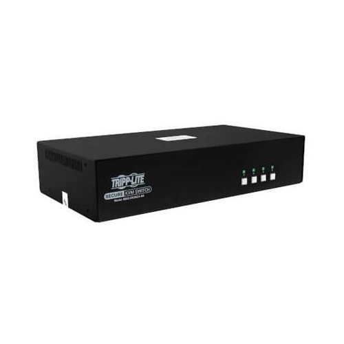 Tripp Lite Secure Kvm Switch, 4-port, Dual Head, Dvi To Dvi, Niap Pp4.0, Audio, Cac, Taa (B002DV2AC4N4)