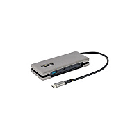 StarTech 4-port Usb-c Hub, 1x Usb-a And 3x Usb-c Ports, Usb 3.1 10gbps, Bus Powered, Usb Type C Hub With 9.8in Wrap-around Cable, Portable Usb-c To Usb-a Hub (HB31CM1A3CB)
