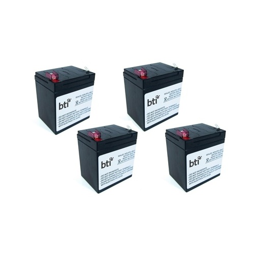 Battery Sealed Lead Acid Batt Sp12-5-t2 (4pk) (SP125T24PKBTI)