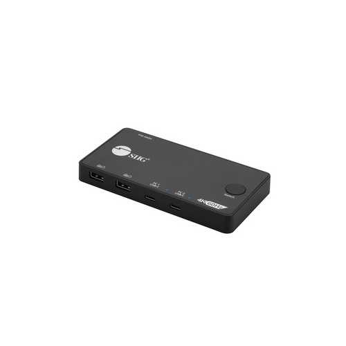 SIIG 2x1 Usb-c 4k Video Kvm Switch (CEKV0B11S1)