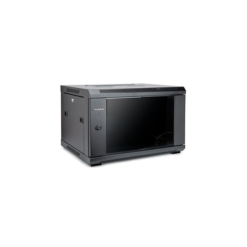 Rocstor Solidrack 6u Rack Enclosure - Black (Y10E001B1)