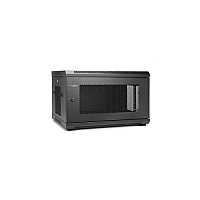 Rocstor Solidrack 6u Rack Vented Enclosure-black (Y10E004B1)