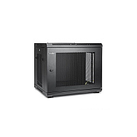 Rocstor Solidrack 9u Rack Vented Enclosure-black (Y10E005B1)
