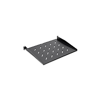 Rocstor 1u Rack Vented Shelf - Black (Y10E017B1)