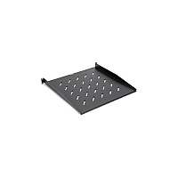 Rocstor 1u Rack Vented Shelf - Black (Y10E019B1)