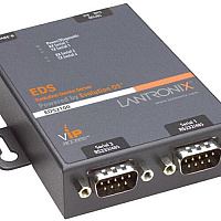 Lantronix 2 Port Secure Device Server, International Psu, Rohs (ED210000201)