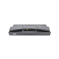 Monoprice Blackbird 4k Hdmi 4x4 Matrix With Hdbaset Out_ Hdr_ 18g_ 4k@60hz_ Ycbcr 4:4:4_ Edid_ Poc_ Ir_ Extender With 3 Receivers (39668)