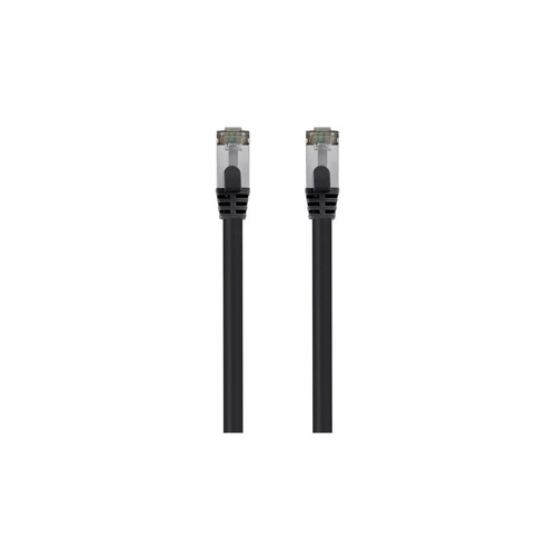 Monoprice Entegrade Series Cat8 26awg S/ftp Ethernet Network Cable_ 2ghz_ 40g_ 50ft_ Black (41019)