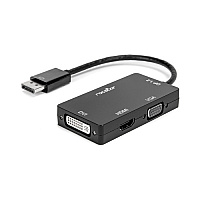 Rocstor 3-in-1 Displayport To Hdmi(4k), Vga, Dvi (Y10A259B1)
