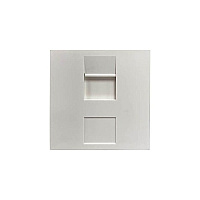 Tripp Lite Uk-style Unloaded 1-port 50x50 Mm, White (N042UWM1S)
