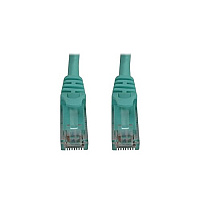 Tripp Lite Cat6a Cable Snagless Molded M/m Aqua 1ft (N261001AQ)