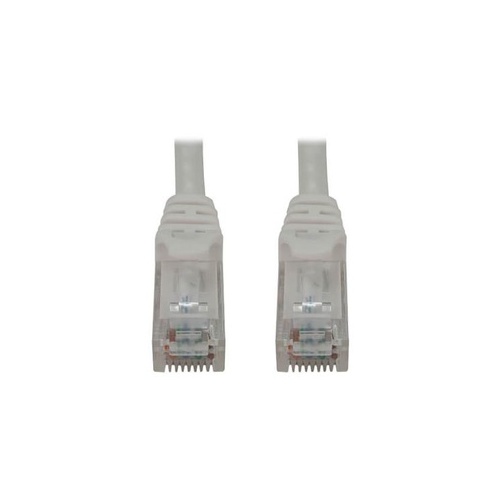 Tripp Lite Cat6a Cable Snagless Molded White 50ft (N261050WH)