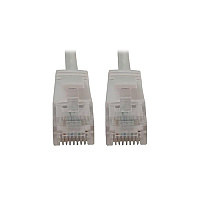 Tripp Lite Cat6 Cable Snagless Slim M/m White 3ft (N261S03WH)