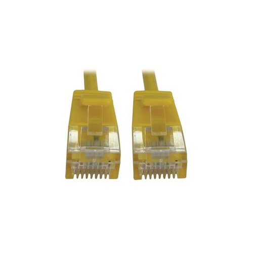Tripp Lite Cat6 Cable Snagless Slim M/m Yellow 10ft (N261S10YW)